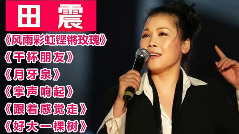 [图]田震《风雨彩虹铿锵玫瑰》《干杯朋友》《月牙泉》《掌声响起》等