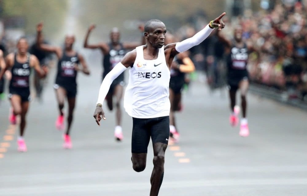 马拉松跑下来了