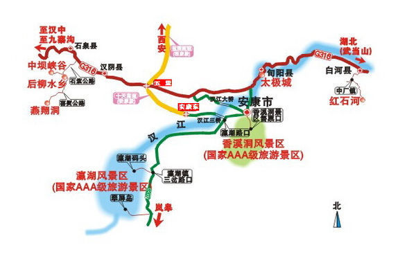 316国道路线图图片