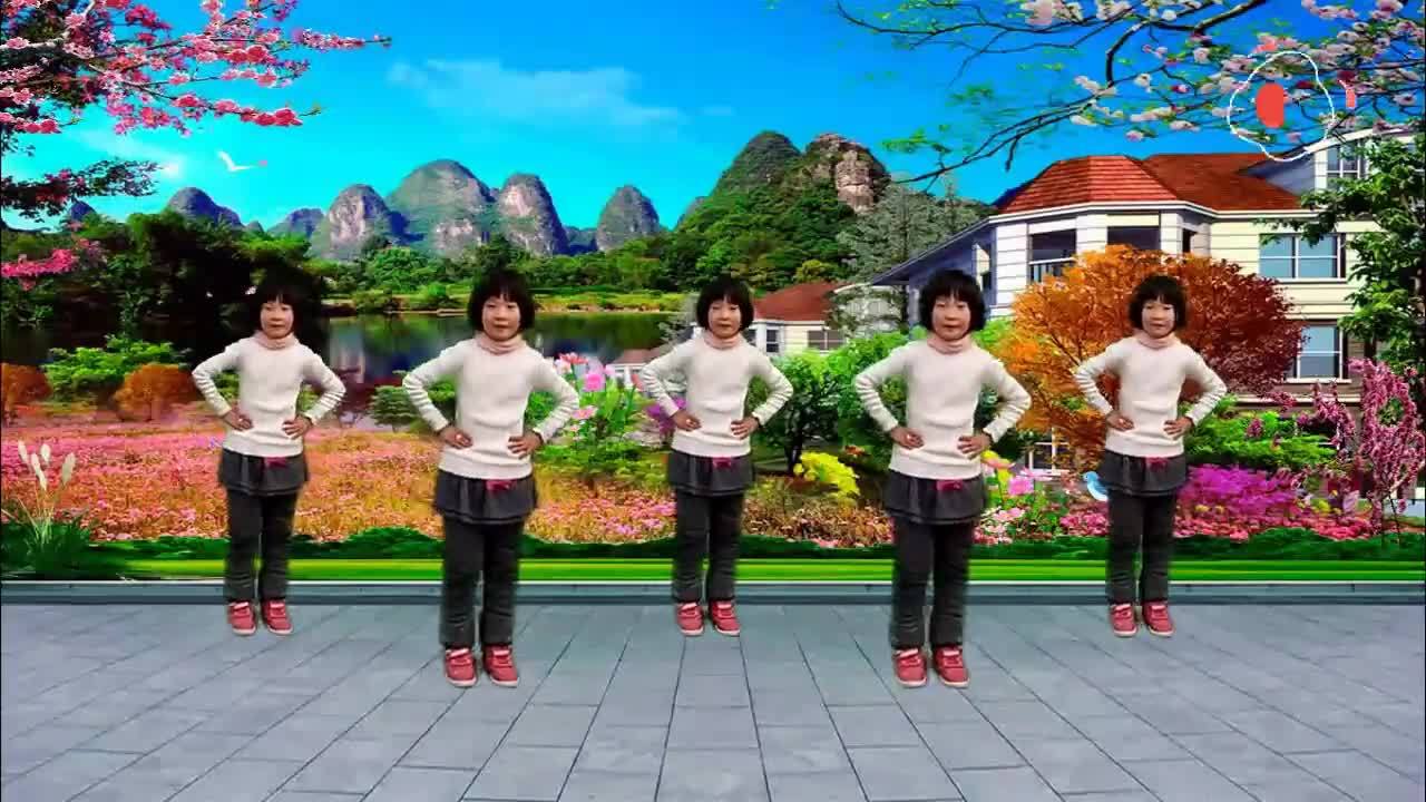 幼 儿舞蹈《兔子舞》活泼可爱, 简单好学, 小朋友的最爱