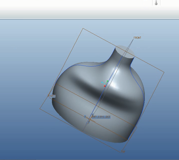 proe可变截面扫描的问题