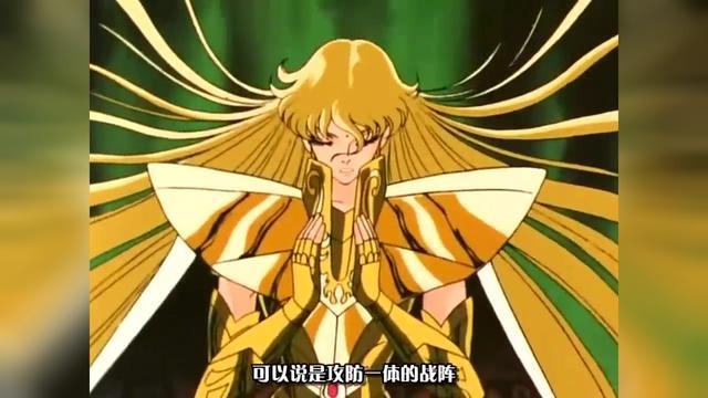 圣斗士星矢,处女座沙加最大奥义"天舞宝轮"发动,一辉的无力感