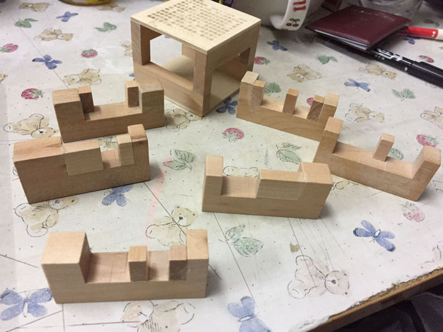 这种鲁班锁怎么拼