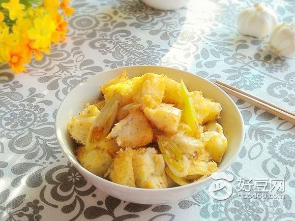 香菇酱炒馒头怎么做好吃