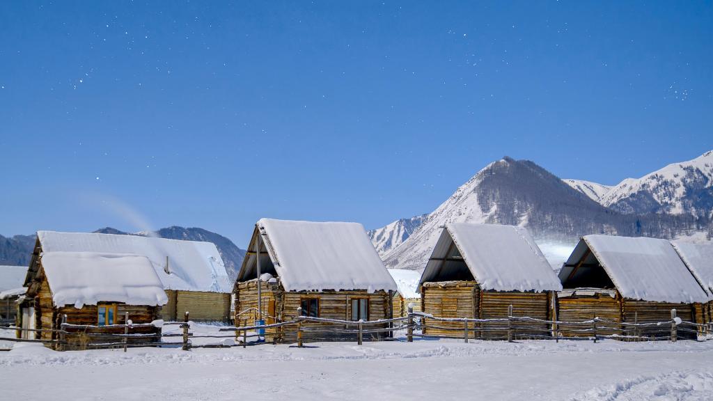 美丽圣洁的北国雪景电脑壁纸[图3]