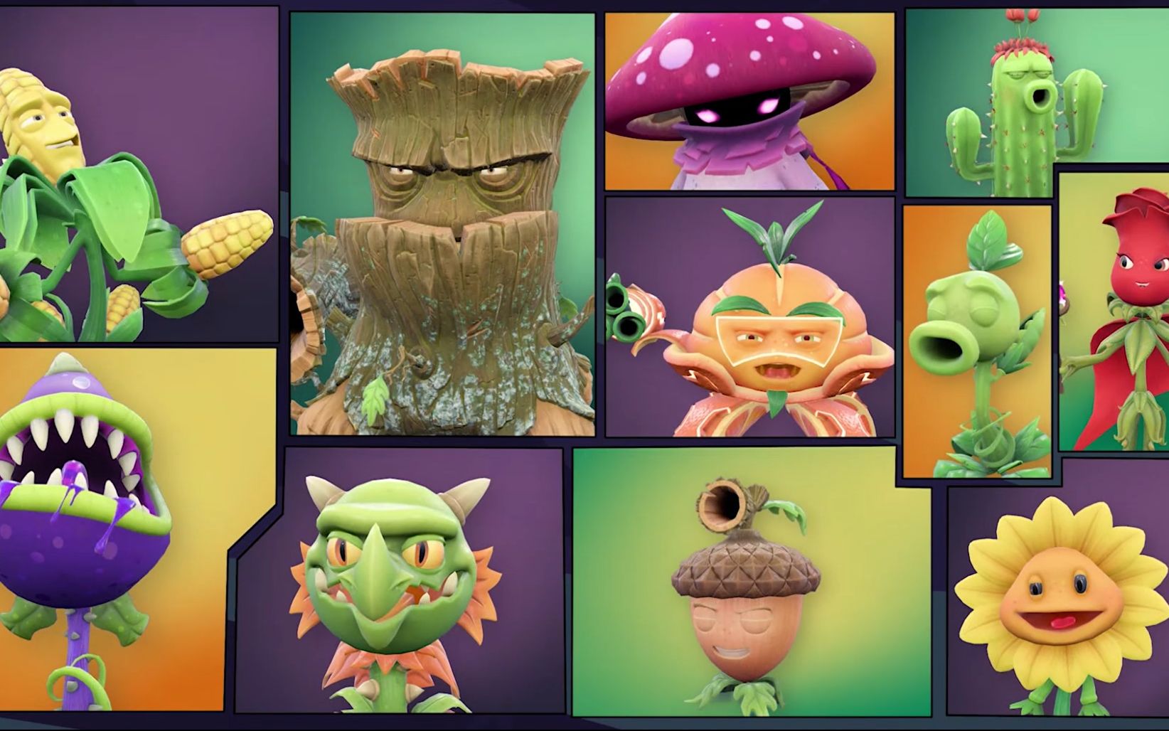 [图]【PVZ和睦小镇保卫战】植物阵营全角色一命通关城镇中心最终BOSS酷老僵尸EP.28