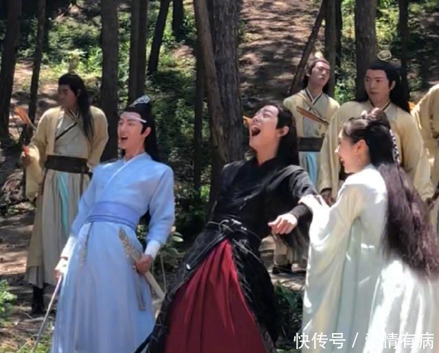 肖战王一博于斌在王一博家