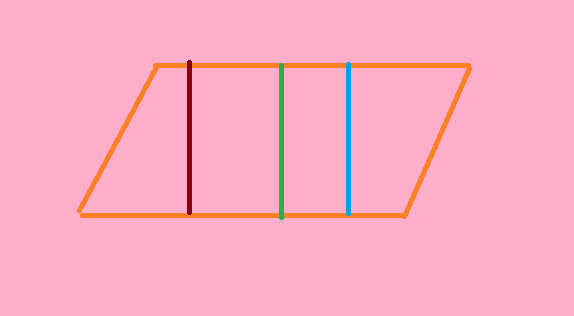 在平行四边形的同一底上可以画几条高