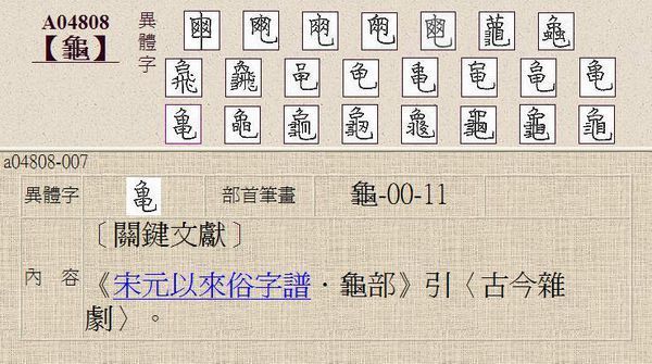 问字,上?中田下电 拼音及释义