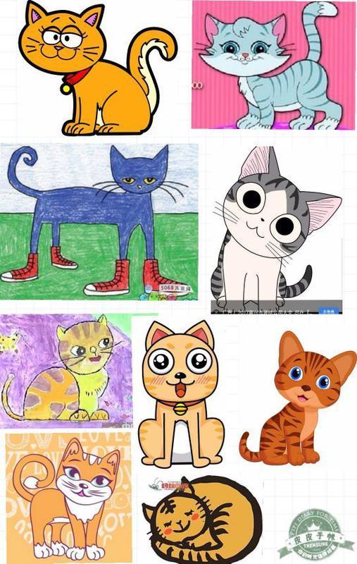 可爱小猫简笔画 怎么画可爱的小猫
