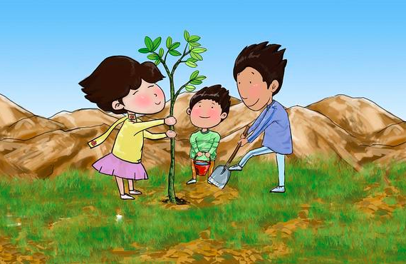 绿色植物可以调节局部地区的小气候.