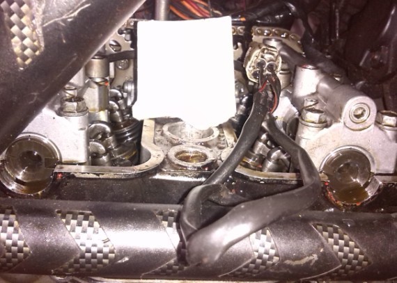 求助,1998铃木盗匪400vc的正时点(点火时间)怎