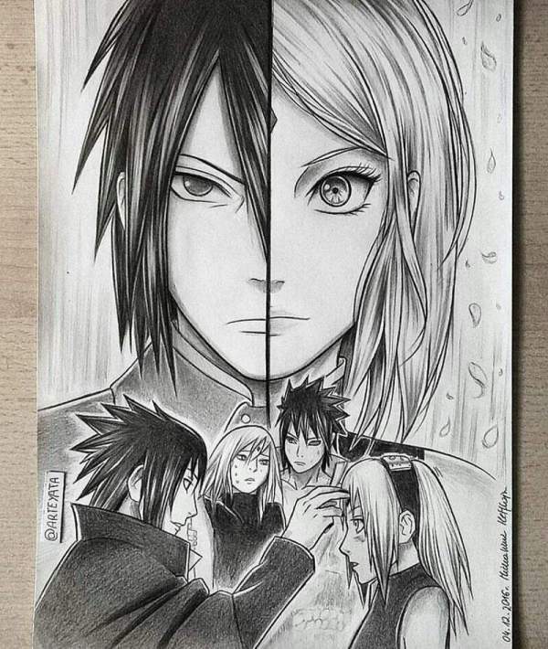 有没有类似下面图片这样火影拼脸的图