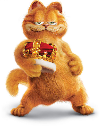 谁有加菲猫的高清笑图,最好是加菲猫的幸福生活里的