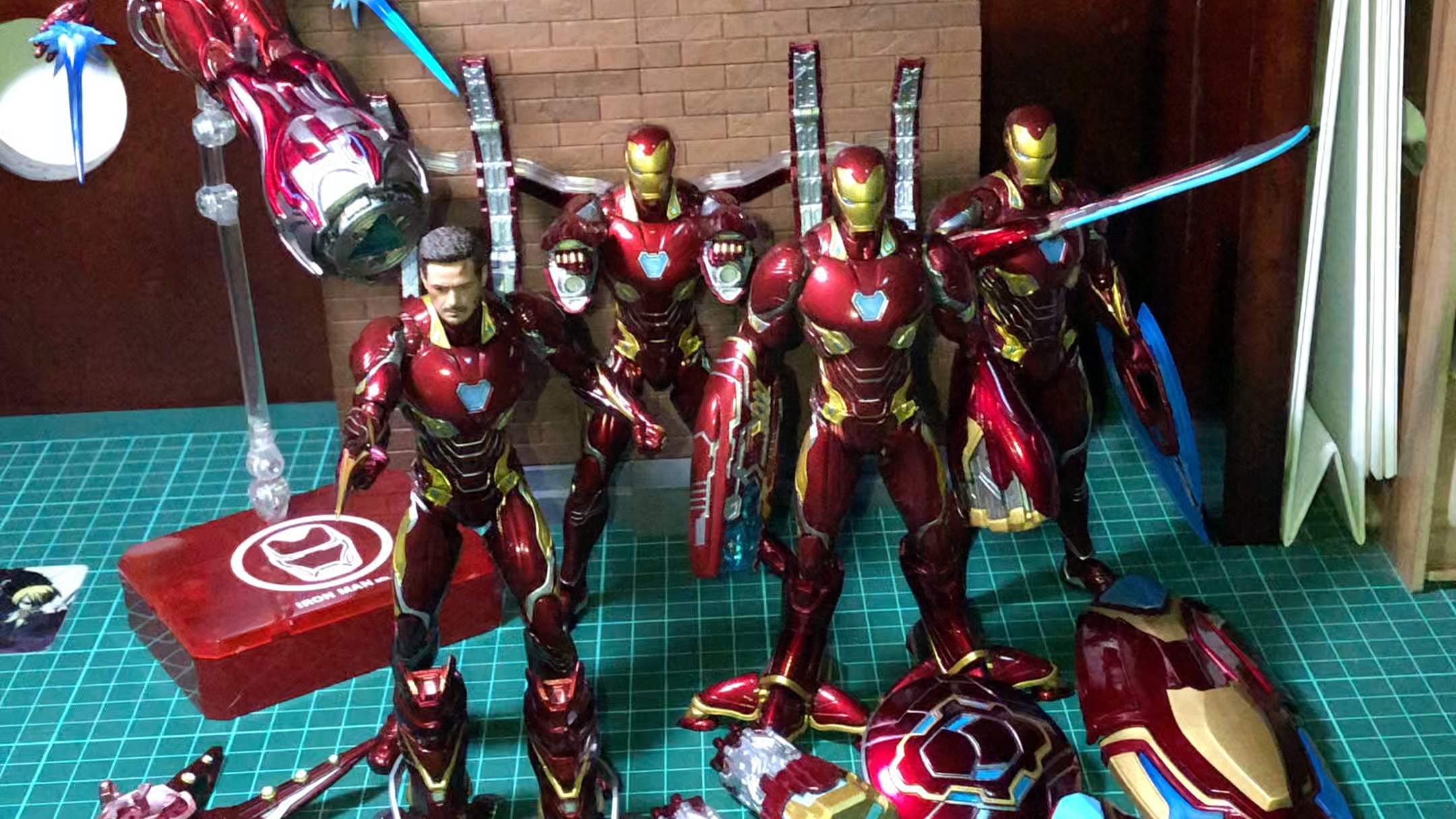 shf 钢铁侠 mk50 第三方纳米配件包