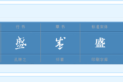 盛的多音字组词