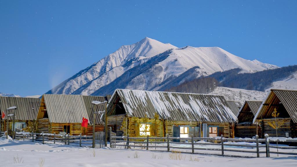 美丽圣洁的北国雪景电脑壁纸[图4]