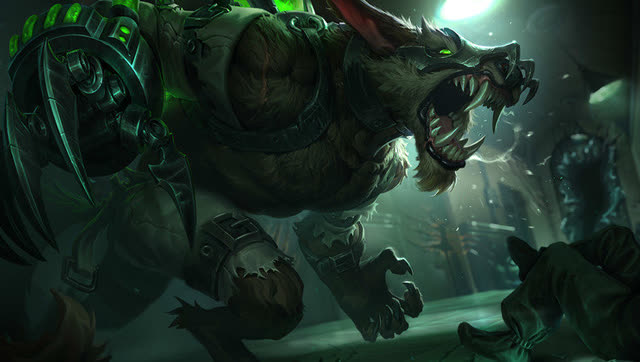 lol改版后 狼人全皮肤鉴赏,城市英雄皮肤终于大变身了!