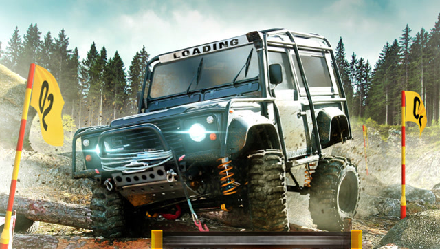 丛林越野大脚车 硬派特技表演 不可能完成的障碍挑战