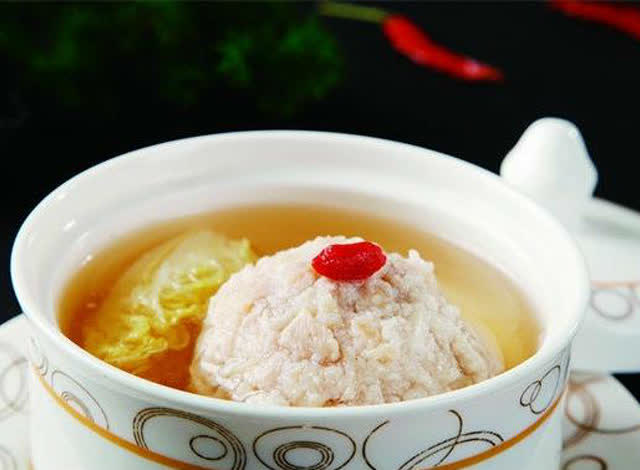 国宴狮子头,鲜美的不一般