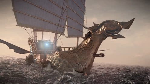 新番国漫《四海鲸骑》太子被冤,四灵船 青龙号认主太子助其逃脱