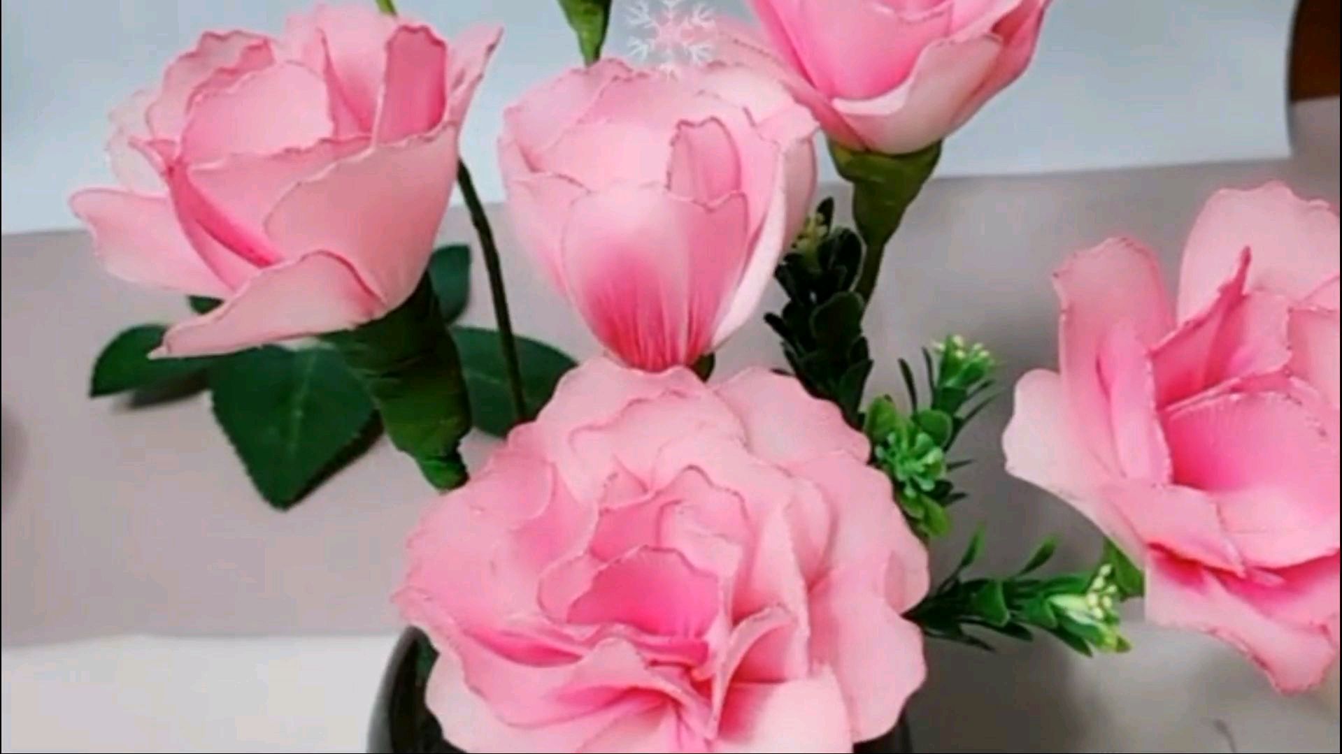 b>丝网花 /b>手工 b>制作康乃馨 /b>插花