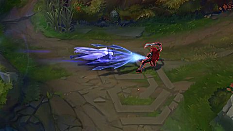 刀妹重做 夜刃 皮肤展示 刀锋舞者艾瑞莉娅