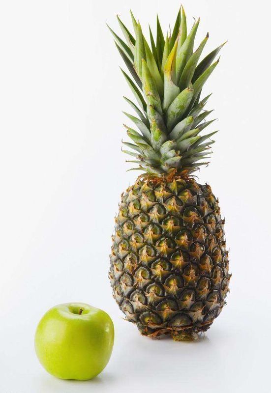 苹果和菠萝有什么区别?
