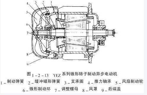 锥形转子电机解剖图怎么画?