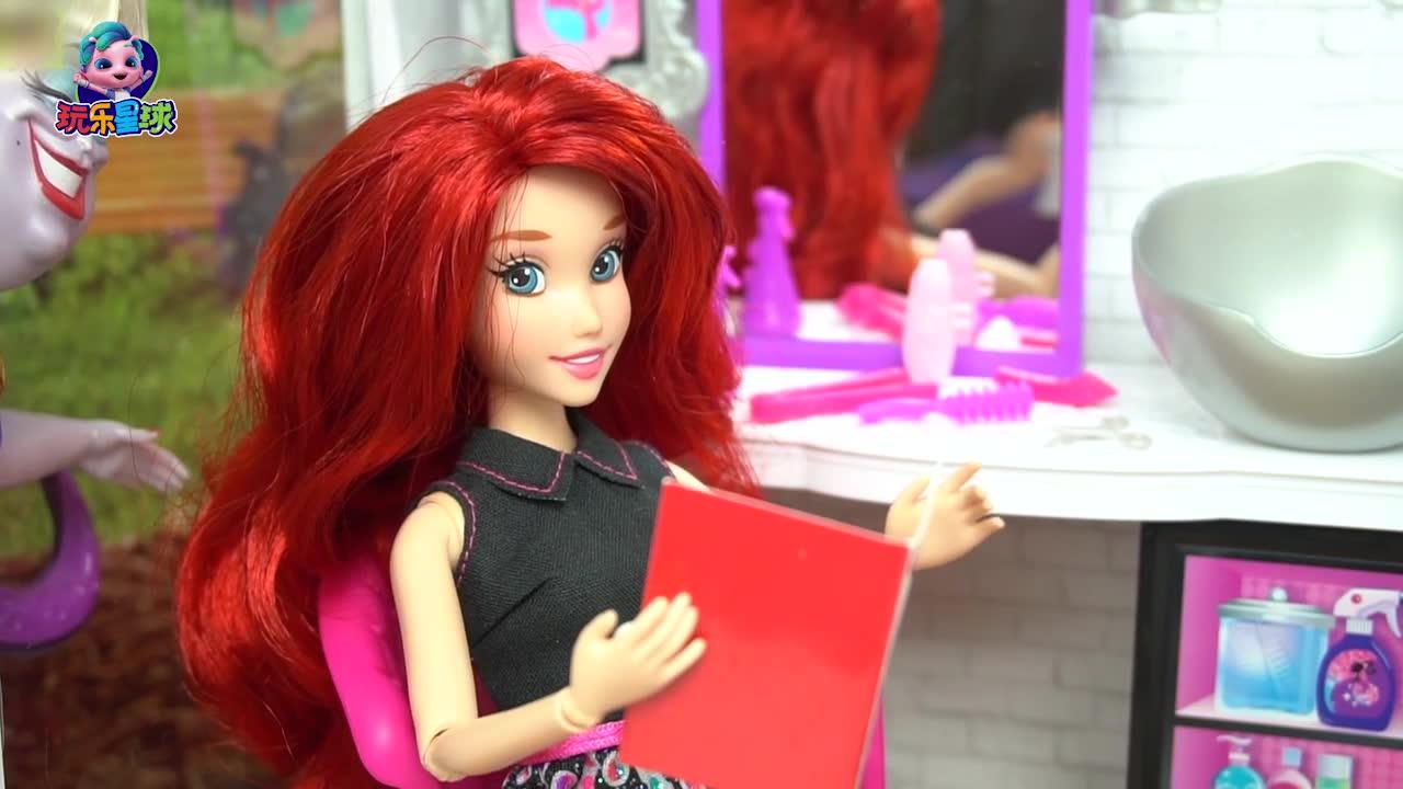 过家家芭比的红色长发被全部剪掉了是怎么回事