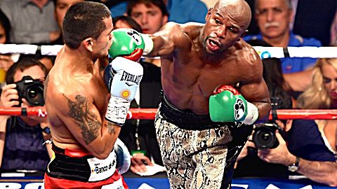 梅威瑟vs麦达纳二番战,两位攻防大师针尖对麦芒鏖战12回合!