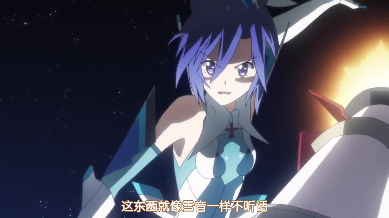 [图]战姬绝唱Symphogear GX 开场 激昂到贯穿山脉