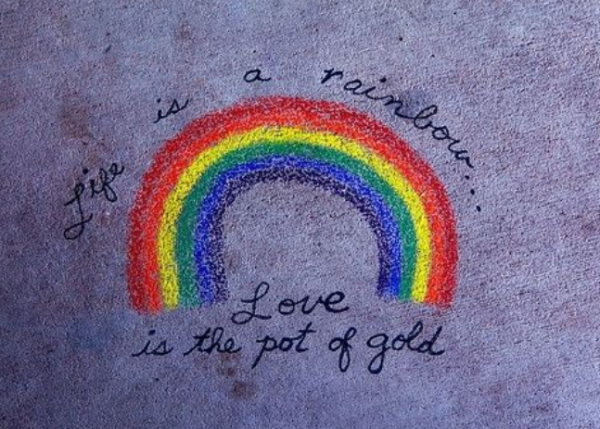 彩虹的句子短唯美