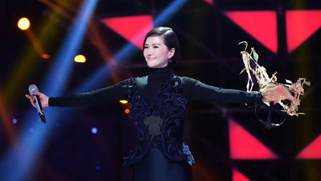 【 谭维维】《轮回》(音乐纯享版)—  蒙面歌王20150809 360影视上传