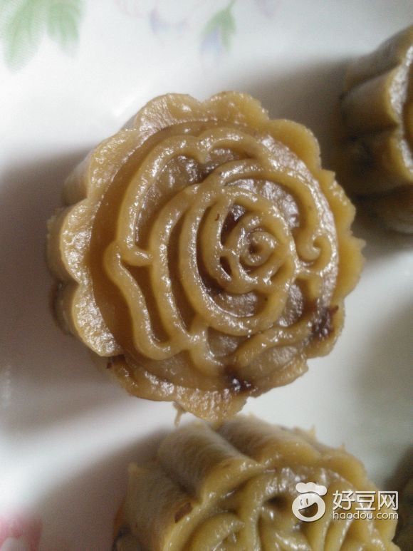 枣香红糖豆渣糕