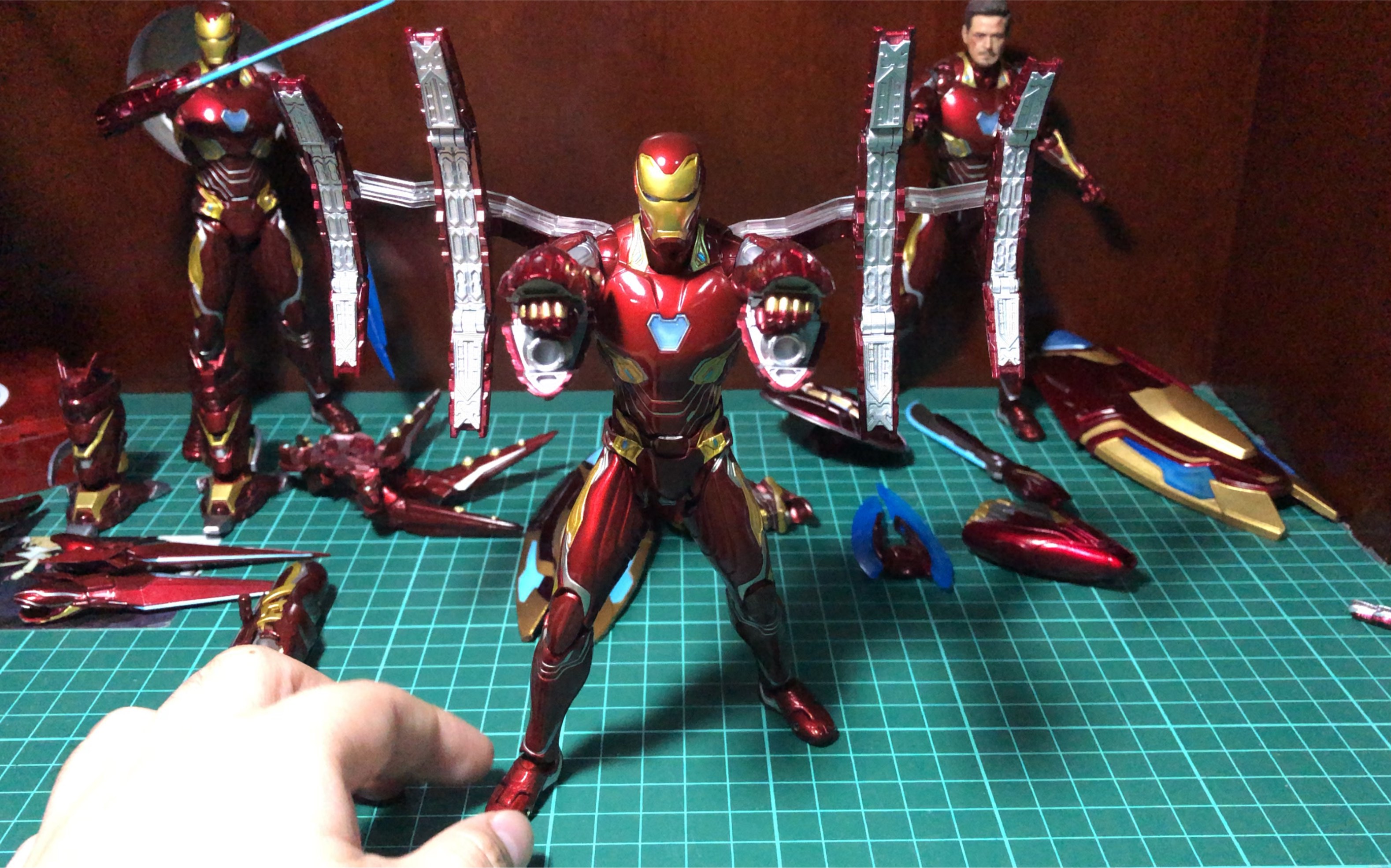 shf 钢铁侠 mk50 配件包 第二弹