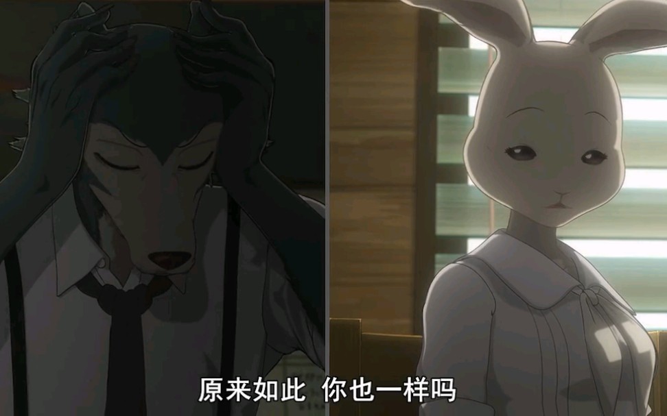 [图]BEASTARS_动物狂想曲_第03集_S01E03_动物狂想曲第三集_兔子哈鲁脱完自己衣服后_便上(1