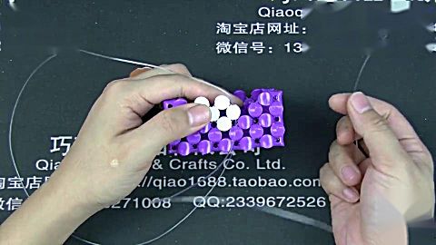 卡通笔筒通用视频 串珠diy 笔筒视频 手工 笔筒教程_高清