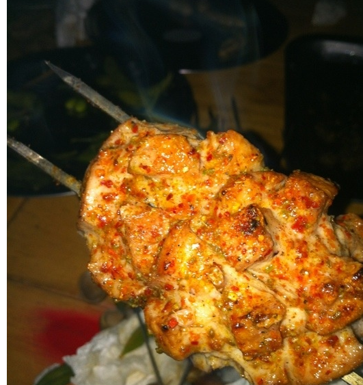 大白腰是羊睾丸经过油炸而成的烧烤类食物