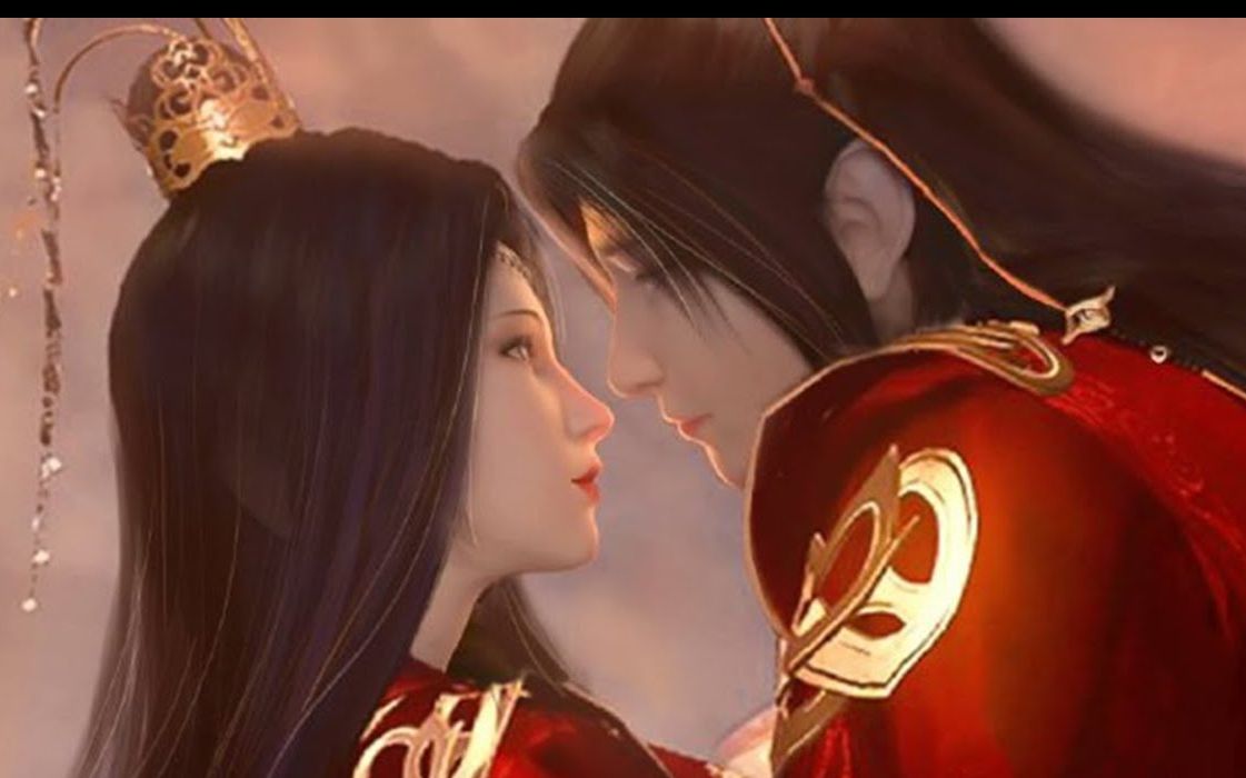 斗破苍穹-萧炎&云韵大美女&蛇人族女皇