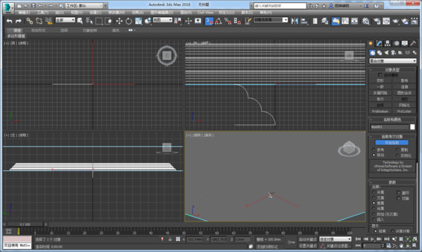 3Dmax石膏板集成吊顶怎么画