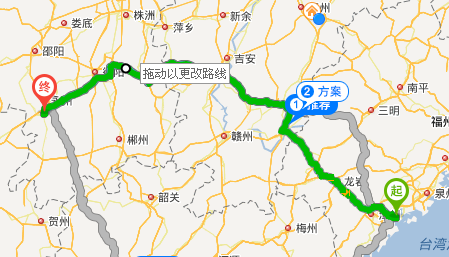 厦蓉高速地图图片