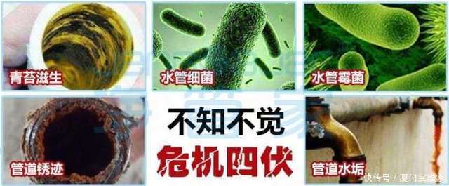 没用净水器的水