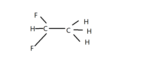二氟乙烷的结构式有几种