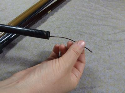 鱼线怎么绑在鱼竿上
