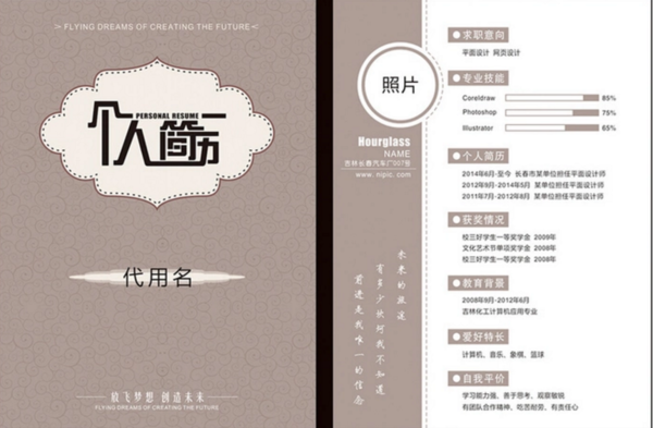 个人主要履历怎么写