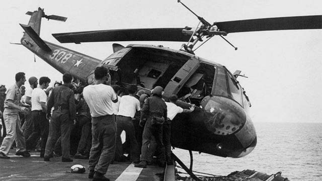 美国人的越战噩梦:狼狈至极的西贡大逃亡