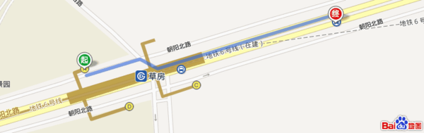 813路,在a口出,步行300米到达