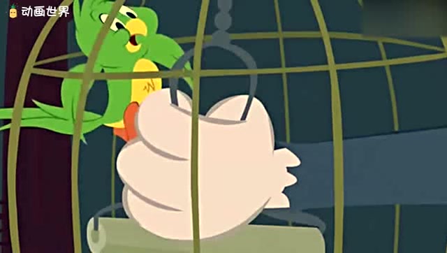 猫和老鼠 :汤姆为了抓到杰瑞把金丝雀的笼子