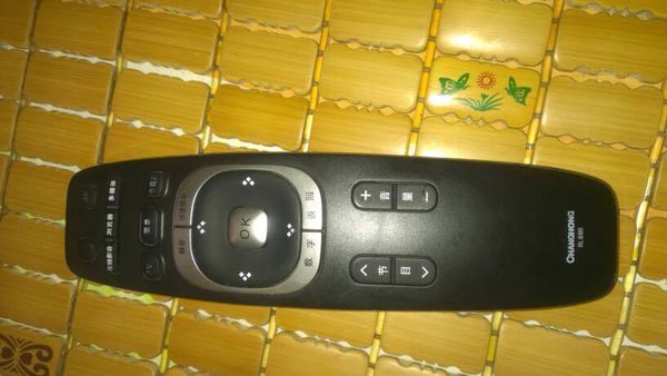 长虹电视led32c1000n怎么打开主场景键,遥控器